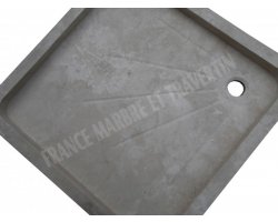 Travertin Beige Bac À Douche 90x90 cm Adouci 2