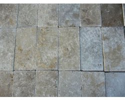 Travertin Beige Nuance Pavé 15x30 3 cm Antique 2