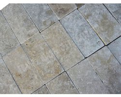 Travertin Beige Nuance Pavé 15x30 3 cm Antique 2