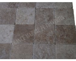 Travertin Beige Nuance Pavé 15x15 3 cm Antique  2