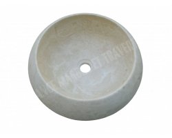 Travertin Beige Vasque Lentille 2 Adouci 2