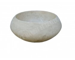 Travertin Beige Vasque Lentille 2 Adouci 2