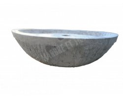 Travertin Silver Vasque Canette 60x45x15 cm Éclate 2