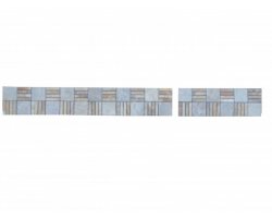 Travertin Frise Silver & Jaune Paris 2 30x10 cm 2