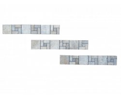 Travertin Frise Silver Nice 30x5 cm 2