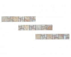 Travertin Frise Jaune Nice 30x5 cm 2