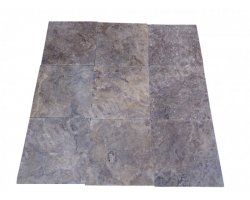 Travertin Silver 30x30 3 cm Antique  2