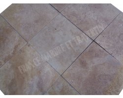 Travertin Walnut 40x40 2 cm Antique  2