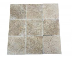 Travertin Walnut 30x30 1,5 cm Antique  2