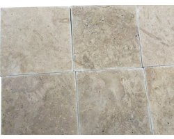 Travertin Walnut 30x30 1,5 cm Antique  2