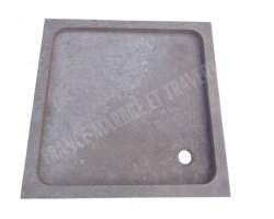 Travertin Walnut Bac À Douche 90x90 cm Adouci 2