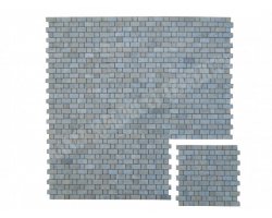 Travertin Silver & Jaune Mosaïque Bordeaux 2 2