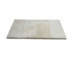 Travertin Beige Clair Margelle 15x30 3 cm Arrondi 2