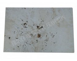 Travertin Beige Clair Margelle 40,6x61 5 cm Droit
