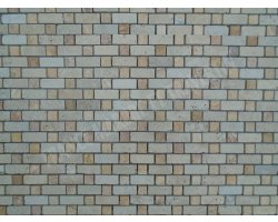 Travertin Beige & Jaune Mosaïque Bordeaux 1 2