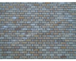 Travertin Jaune & Beige Mosaïque Bordeaux 1  2