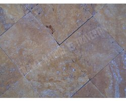 Travertin Jaune 20x20 1,2 cm Antique  2