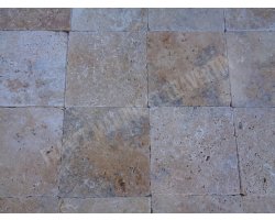 Travertin Rustique Gold 20x20 1,2 cm Antique  2