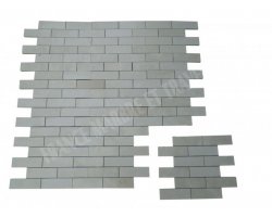 Marbre Beige Mosaïque 4,8x15 cm Poli 2