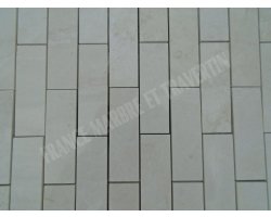 Marbre Beige Mosaïque 4,8x15 cm Poli 2