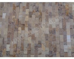 Marbre Piccasso Jaune Mosaïque 2,5x5 cm Éclate 2