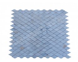 Marbre Blanc Arabesque Mosaïque Citron Poli 2