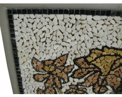 Marbre Tableau Fleur 60,5x90,5 cm  2