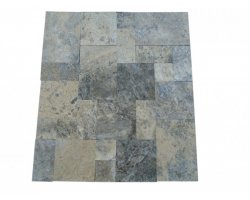 Travertin Silver Mini Opus Romain 1,2 cm Antique  2