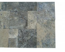 Travertin Silver Mini Opus Romain 1,2 cm Antique  2