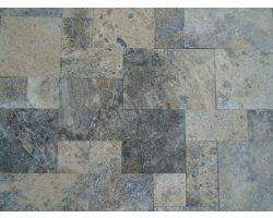 Travertin Silver Mini Opus Romain 1,2 cm Antique  2