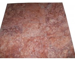 Travertin Rose 40x40 1,2 cm Brossé 2