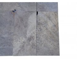 Travertin Silver 30x60 1,2 cm Brossé 2