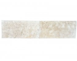 Travertin Beige Couvertine 30,5x61x2 cm Arrondi 2