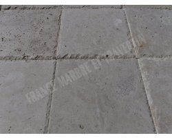 Travertin Beige Clair 30x30 1,2 cm Brossé 2