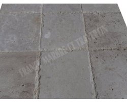 Travertin Beige Clair 30x30 1,2 cm Brossé 2