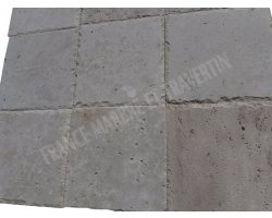 Travertin Beige Clair 30x30 1,2 cm Brossé 2