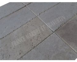 Travertin Beige Clair 30x60 1,5 cm Brossé 2