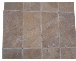 Travertin Noce 20x40 1,2 cm Brossé 2