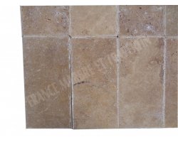 Travertin Noce 20x40 1,2 cm Brossé 2