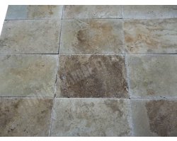 Travertin Beige Nuance 40x60 1,2 cm Brossé 2