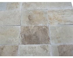 Travertin Beige Clair 40x60 1,2 cm Brossé 2