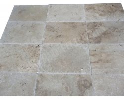 Travertin Beige Clair 40x60 1,2 cm Brossé 2