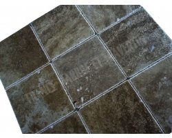 Travertin Noce 40x40 1,2 cm Brossé 2