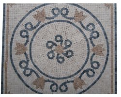 Travertin Mixte Micro Rosace 61x61 cm Antique 2