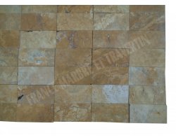 Travertin Jaune 7,5x15 cm Adouci 2