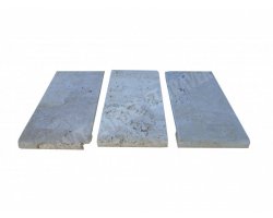 Travertin Beige Nez de Marche 15x30 3 cm Arrondi 2