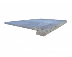 Travertin Beige Nez de Marche 15x30 3 cm Arrondi 2