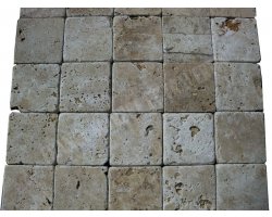 Travertin Beige Nuance 10x10 cm Antique 2