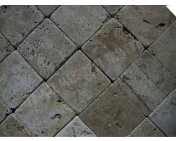 Travertin Beige Nuance 10x10 cm Antique 2