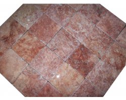 Travertin Rose 15x15 cm Antique 2